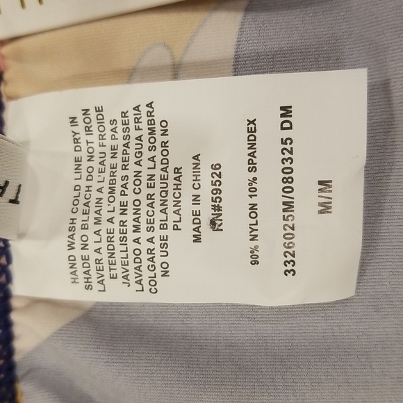 💕TRINA TURK💕 Breeze Dress ~ Multi-Color Floral Print Medium M NWT - Picture 15 of 15